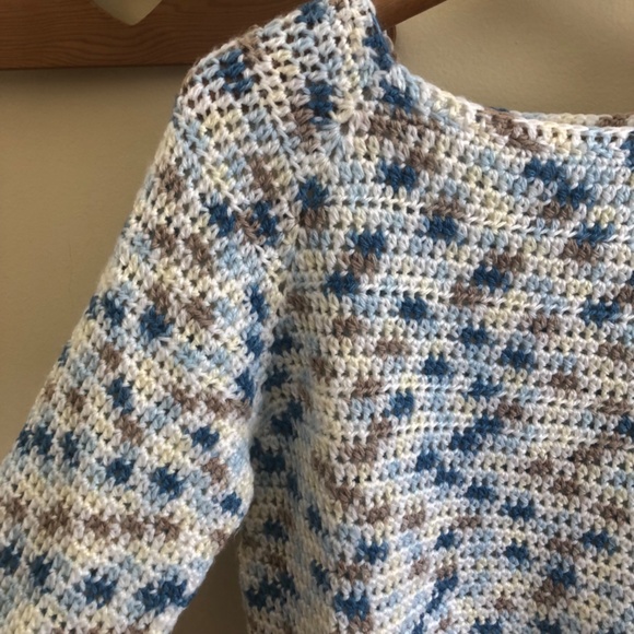 Handmade vintage sweater - Picture 4 of 6